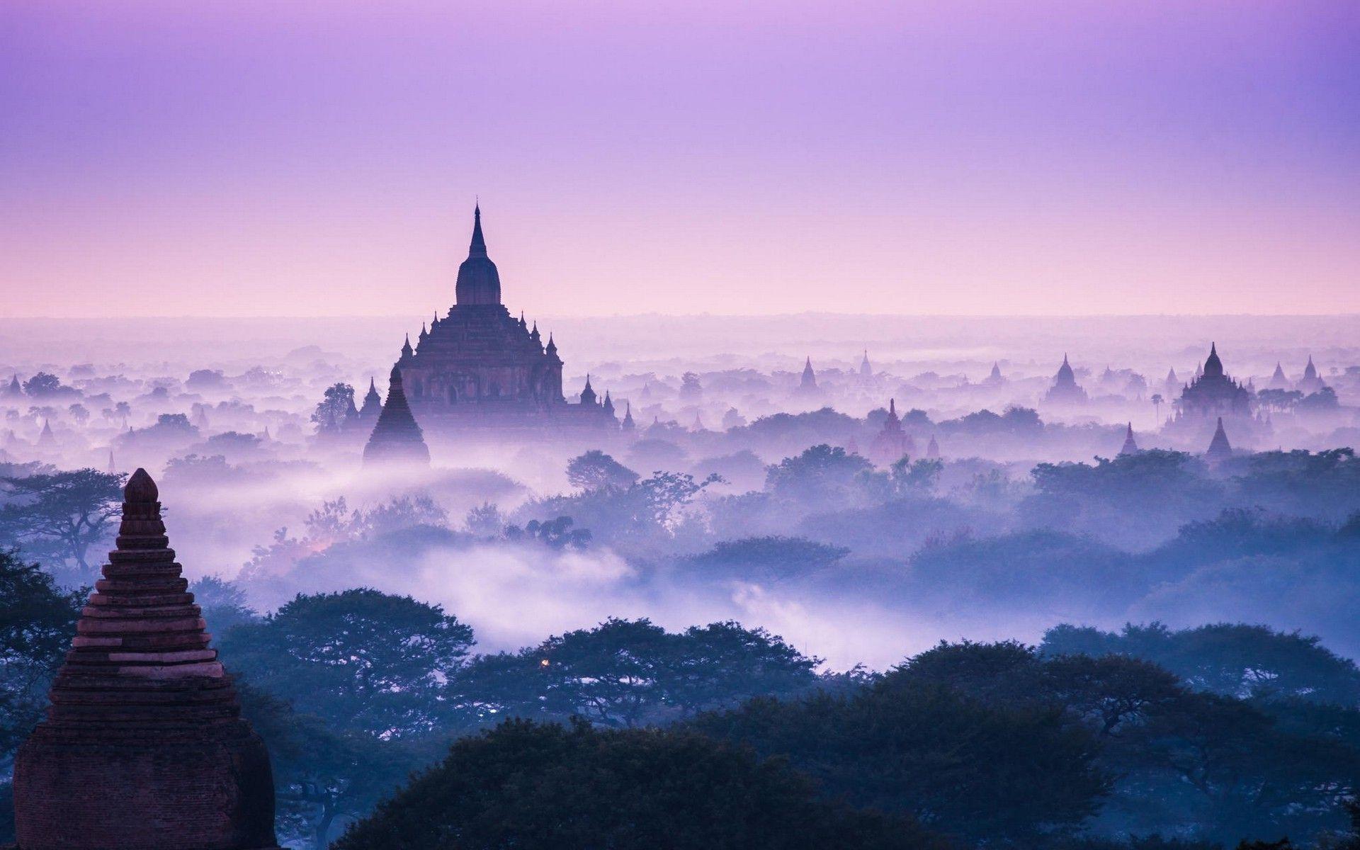 A temple in Asia