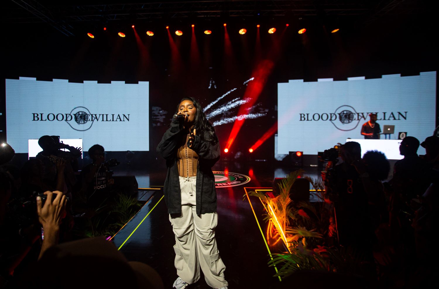 Afrobeats musicians performing