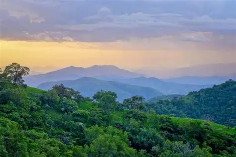 Mountain landscape in Gashaka Gumti National Park