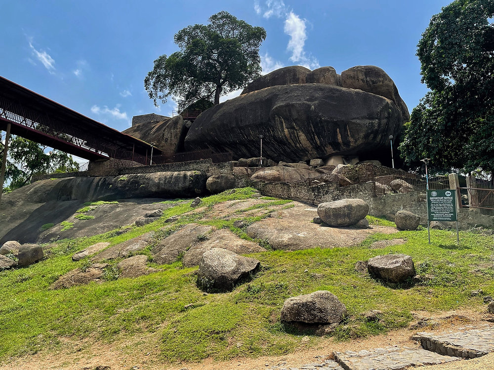 Olumo Rock in Abeokuta, Nigeria