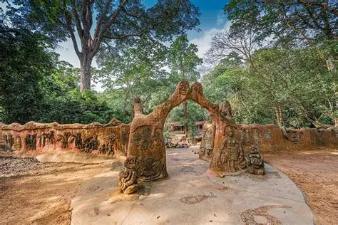 Shrine in the Osun-Osogbo Sacred Grove